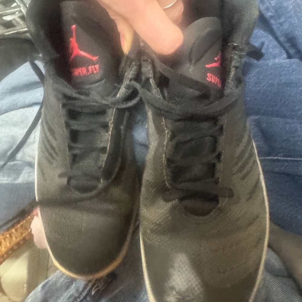Jordan Super.Fly Black youth Athletic Shoes